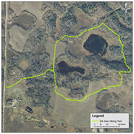 Elk Glen Interpretive Trail (Map by NCC)