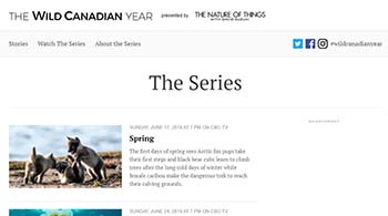 The Wild Canadian Year video series