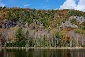 Fall at NCC's Alfred-Kelly Nature Reserve, a Nature Destination in Quebec (Photo by NCC)