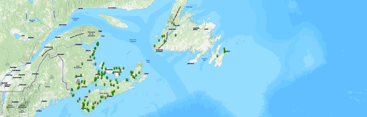 Atlantic Interactive Map 