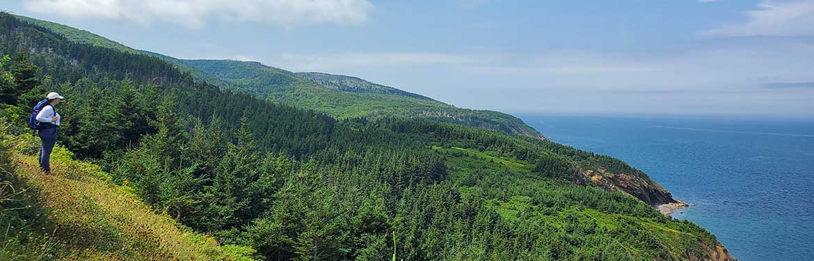 The view from Sight Point, Cape Breton, NS (Photo by NCC)