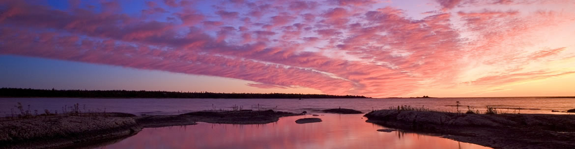 Sunset at Hay Bay, ON (Photo by Ethan Meleg)
