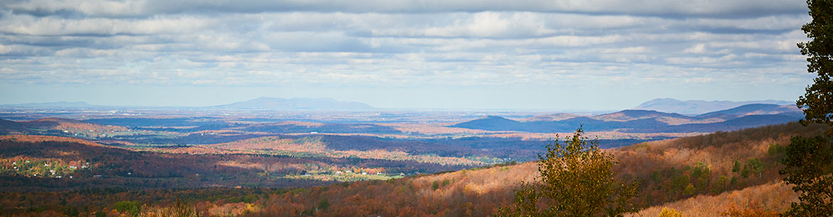 View from the Green Mountains Nature Reserve (Photo by Martin Beaulieu)