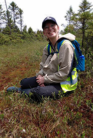 Gabrielle Goyette, 2023 conservation intern (Photo by NCC)