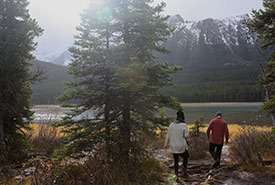 Exploring Banff with some good friends (Photo by Jamila Jones)