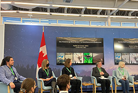 Indigenous-focussed sessions at COP15 (Photo by NCC)