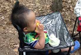Keeping your baby fed on a camping trip (Photo by Quincin Chan/NCC)