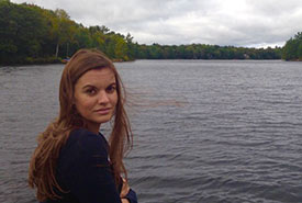 Kendra at Muskoka, Ontario (Photo courtesy of Kendra Pauley)