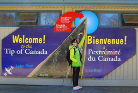 Going birding at the southernmost tip of mainland Canada! (Photo by Wendy Ho/NCC staff)