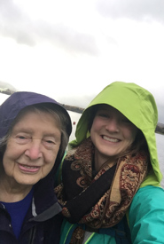 Teaching granny the art of a nature selfie. (Photo by Zoë Arnold/NCC staff)