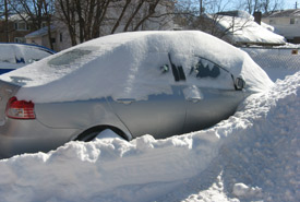 Maybe a bit early for a nice spring drive? (Photo by Catherine Dale)