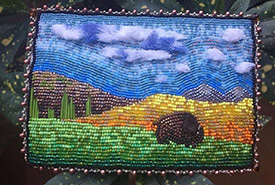 Buffalo Place (Beadwork by Raechel Wastesicoot/NCC staff)