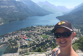 Carys Richards in Waterton, AB (Photo by Carys Richards) 