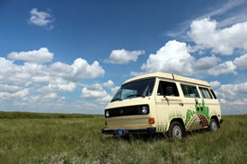 Conservation caravan (Photo by Mara Erickson)