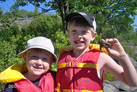 One of my most treasured photos of my kids discovering a turtle when they were little (Photo by Dan Kraus/NCC staff)