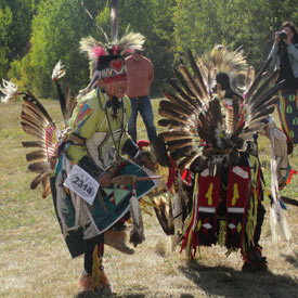 Dancer from Muskeg Lake First Nation (Photo by Anthony Johnson)
