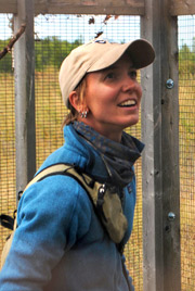 Hazel Wheeler, species recovery biologist with Wildilfe Preservation Canada.