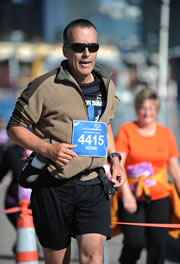 Kevin Van Tighem at the 2013 Calgary Half Marathon (Photo courtesy of Kevin Van Tighem)