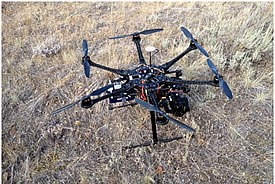 Hexacopter (Photo by NCC)