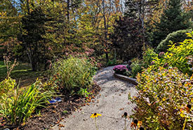 Garden in the fall (Photo by Jaimee Morozoff/NCC staff)