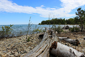Lake Huron, ON, one of the places where I go in nature for reflection (Photo by Rebecca Samuel/NCC staff)