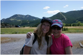 Making friends in the Crowsnest Pass, AB (Photo by NCC)