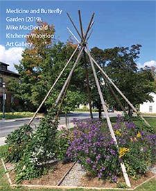 Medicine and Butterfy Garden (2019) Mike MacDonald (Photo by Kitchener-Waterloo Art Gallery)