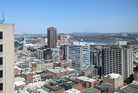 Montreal in April (Photo by Syeda Zareen Rafa/NCC staff)