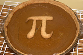 Pi pie (Photo by Wikimedia Commons, Paul Smith)