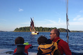 Saling on Mahone Bay, NS (Photo by MICA)