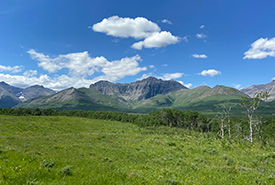 Spread Eagle Mountain from The Yarrow (Photo by NCC)
