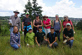 Thank you volunteers and staff for your work this summer! (Photo by NCC) 