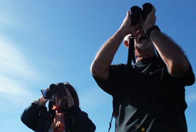 Birders join in on the CV fun in Codroy, NFLD, 2013. (Photo by NCC) 