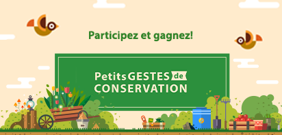 Petits Gestes de Conservation - Participez et gagnez!