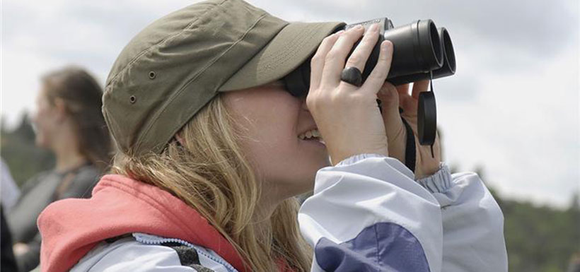 Enjoying an afternoon of bird watching! (Photo by NCC)