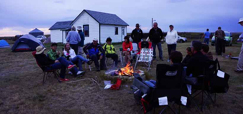 Campfire, OMB, SK (Photo by NCC)