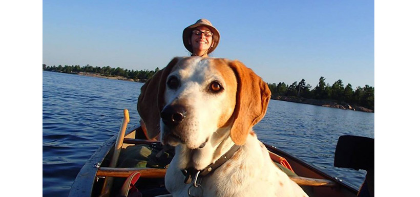 Canoeing the French River with my Bently! - Diana W.