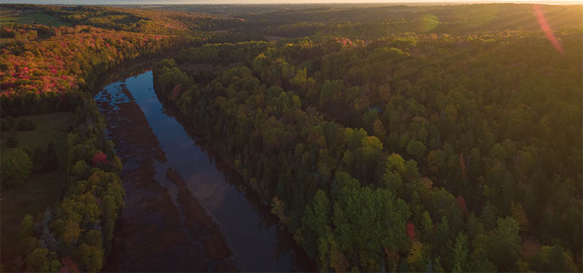 Bartholemew River, New Brunswick (Photo by Mike Dembeck)