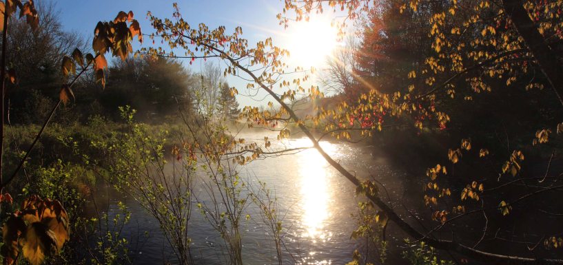 River, Tusket, NS (Photo by Mike Dembeck)