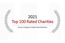 Top 100 Rated Charities 2021