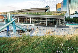 Living roof at Vancouver Convention Centre (Photo by Michael Wheatley/Alamy Stock Photo)