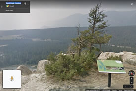 Dutch Creek Hoodoos, British Columbia (Google Streetsview)