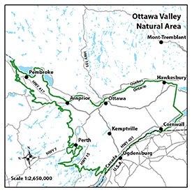 Ottawa Valley map