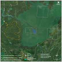 Pearson Township Wetland Nature Trail Map - Click to enlarge