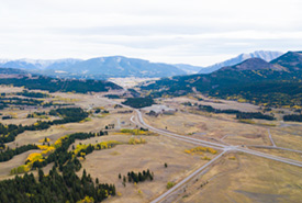 Jim Prentice Wildlife Corridor, AB (Photo by Brent Calver)