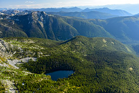 Next Creek alpine lake (Photo by Steve Ogle)
