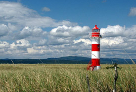 Lighthouse at Sandy Point, Newfoundland and Labrador (Photo by Aiden Mahoney)