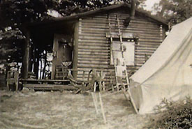 Cabin of Benjamin H. Annis in Port Joli, NS (Photo courtesy of Cal Annis)