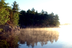 Misty morning on the Frontenac Arch, Ontario (Photo by NCC)