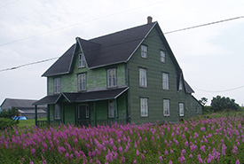 Maison LeGros, pointe Saint-Pierre, Gaspésie (Photo de CNC)